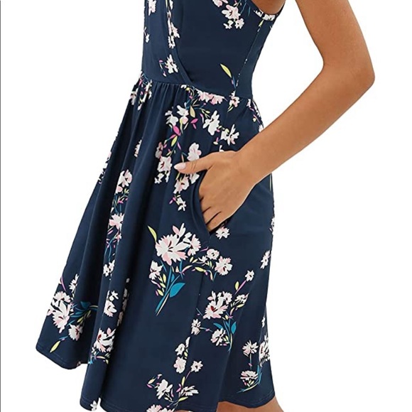 🌼🌸 Floral Sundress with Pockets! 🌸🌼 - Picture 2 of 6